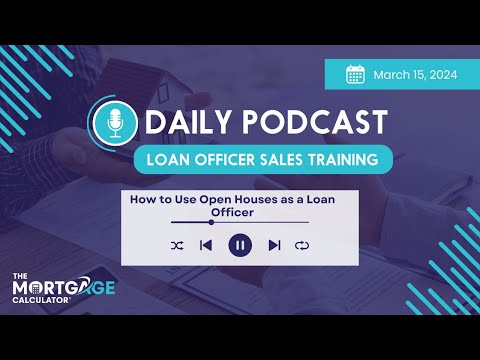 Loan Officer Sales Training: How to Use Open Houses ... - YouTube