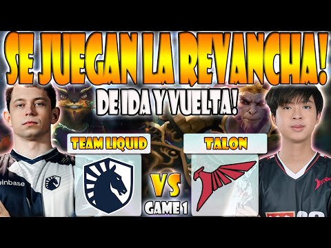 TEAM LIQUID VS TALON BO3[GAME 1]SEMIFINAL-NISHA, ZAI VS 23SAVAGE, MIKOTO -RIYADH MASTERS 2023 - DOTA