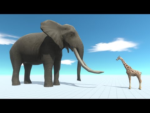 GIANT ELEPHANT vs UNITS - Animal Revolt Battle Simulator