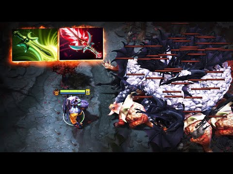 +1000GPM Alchemist Farming Machine🔥Safelane Solo Carry 36 Kills Butterfly + Bloodthorn Dota 2