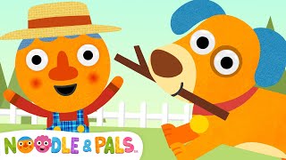 Download lagu BINGO 🐶 | Move Along To The Song! | Noodle & Pals Nursery Rhymes for Kids! mp3