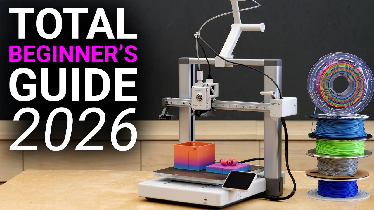 The Beginner 3D Printing Guide I Wish I Had