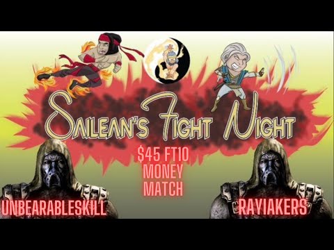 Battle Of The Tremors $45 FT10 Money Match!  Unbearableskill Vs Raylakers!