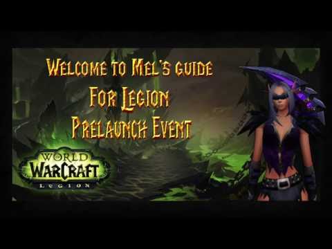 Mel and the Legion Prelaunch Event with all cinematics