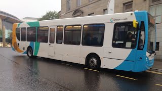 Mexican Standoff Stagecoach in Fife 27217 ADL/TransBus Enviro300 SK15 HBX on ser