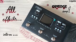Video thumbnail for Harley Benton DNAfx GiT Advanced PEDALBOARD into Tube Amp | All 70 effects complete DEMO | Raw Tone! by Pair of Pandas
