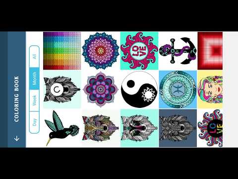 Coloring Book For Me : Adults Coloring Book Video