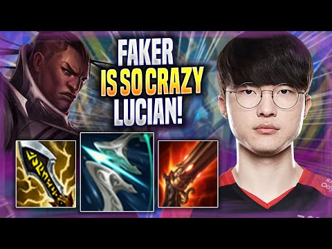FAKER IS SO CRAZY WITH LUCIAN! - T1 Faker Plays Lucian MID vs Sylas! | Season 2022