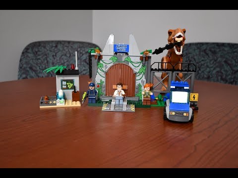 LEGO® Juniors Jurassic World 10758 T.Rex Breakout With Jonny.