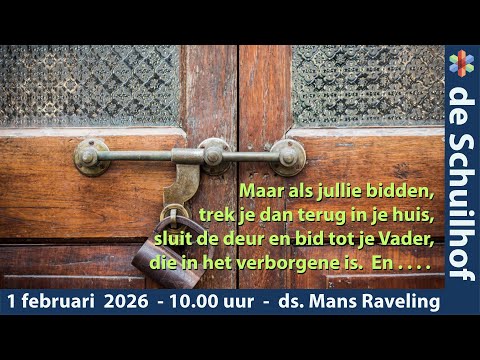 De Verbinding Hilversum - De Schuilhof - ds. Mans Raveling
