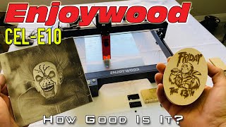 Enjoywood CEL-E10 Laser Engraver (Is It Any Good?) - Unboxing, Setup, & Testing