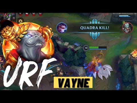 URF VAYNE FULL CRIT IS BROKEN! | ULTRA RAPID FIRE MODE - WILD RIFT