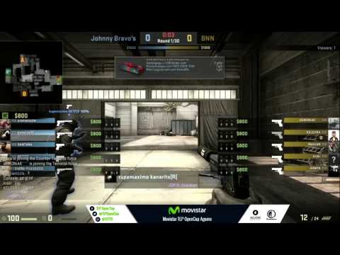 Movistar TLPOC Aguere - Final CSGO - BNN vs johnny bravos