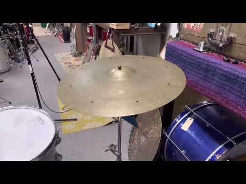 1950s Zildjian A 19.5" Sizzle Ride Cymbal 1792g