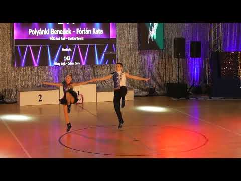Polyánki Benedek (RÓK And Roll SE) - Fórián Kata (Rockin' Board TSE) lábtechnika