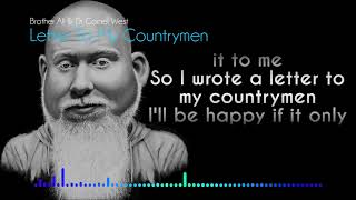 Brother Ali &amp; Dr. Cornel West - Letter To My Countrymen (lyrics video)