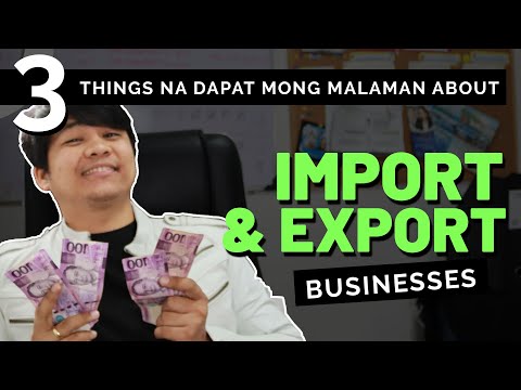 , title : 'IMPORT and EXPORT na negosyo