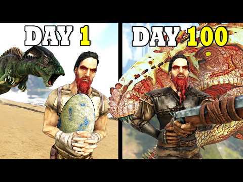 I spent 100 DAYS in ARKs Hardest mod
