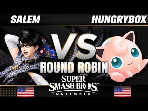 Salem (Bayonetta) vs. Liquid | Hungrybox (Puff/Kirby) - Smash Ultimate MVG Round-Robin