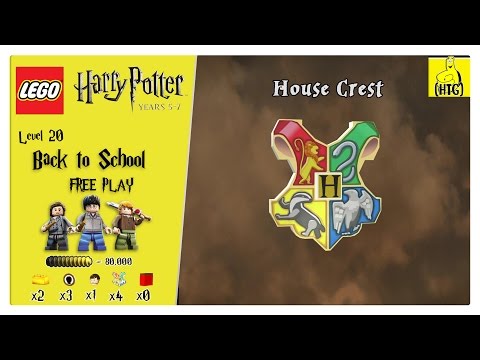 Lego Harry Potter Years 5-7: Lvl 20 / Back to School FREE PLAY (All Collectibles) - HTG