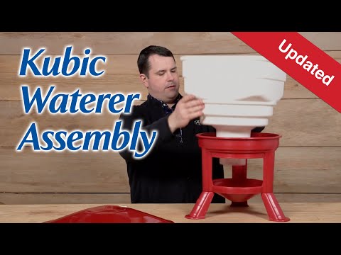 Kubic Waterer Assembly Updated