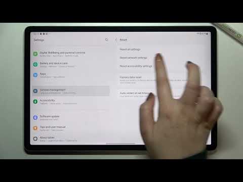 How to Reset Network Preferences in SAMSUNG Galaxy Tab S7 FE – Restore Connection Defaults