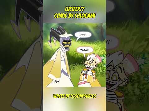 Lucifer!? | Comic By Chlogami | #hazbinhotel #adamhazbinhotel #comicdub #hazbinhotelseason2