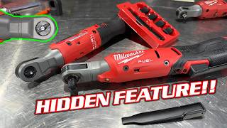 The Feature NOBODY is talking about! NEW Milwaukee M12 FUEL Ratchets - 550 RPM - 70 ft-lbs