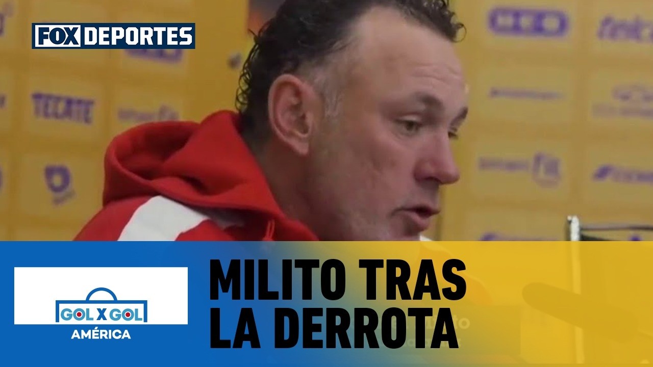 😳⚽ TIGRES 4-1 CHIVAS | Las palabras de Gabriel Milito tras la derrota | GolXGol.
