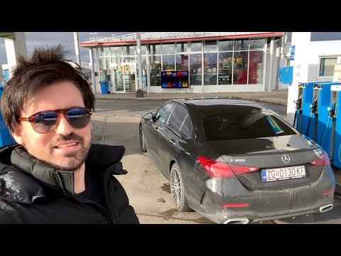 DRIVING my brand new MERCEDES C-CLASS across Europe - 2600 km ROADTRIP!