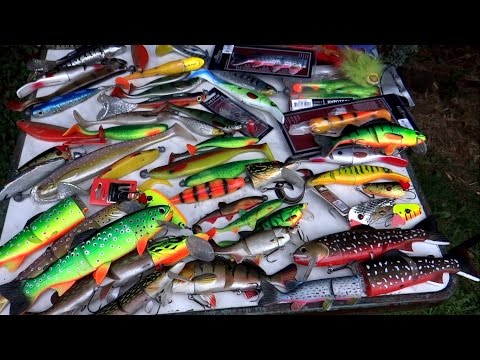 My best / top 10 fishing lures for pike & muskie. Мои самые лучшие рыболовные приманки на щуку.