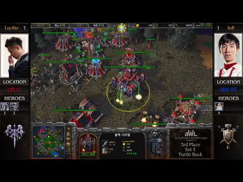 Infi vs Lucifer  3세트   2018 AWL S2 3, 4위전