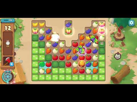 We Bare Bears Match3 Repairs Level 156 - No Boosters