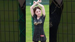邱鑫應援 若潼 20250216 ロッテマリーンズvs楽天モンキーズ　石垣島交流戦　 #cheerleader  #rakutengirls　#樂天女孩