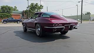 1965 Chevrolet Corvette Coupe 327/385 "Fuelie" Start Up Video