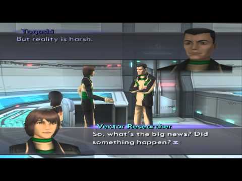 Xenosaga III HD Cutscene 031 - Grumbling Togashi - ENGLISH
