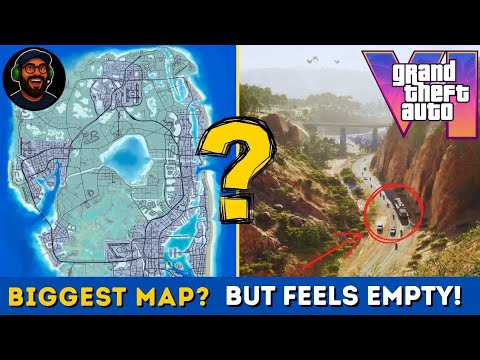 Why GTA 6's Map Could Be the Biggest Ever… Yet Surprisingly Empty