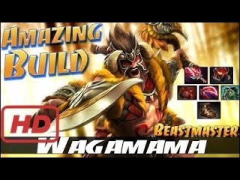 DOTA 2 PRO 2017 | Wagamama [Beastmaster] Amazing Build Mask of Madness & Bloodthorn - Dota 2 Patch