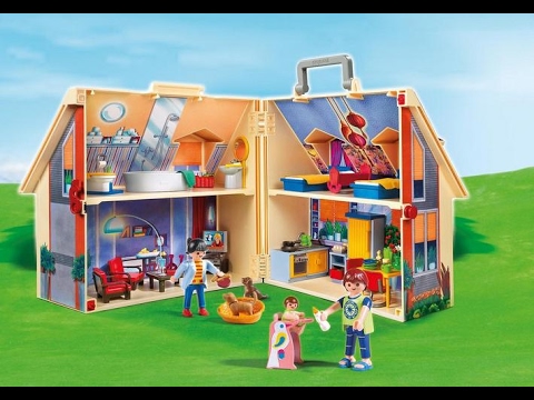 Playmobil Doll House Take Along Modern House - Casa de Muñecas Maletín Playmobil