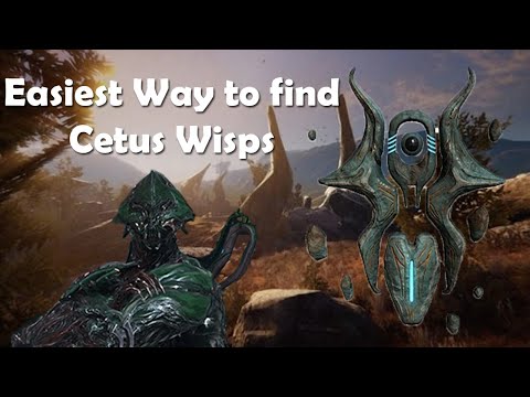 Easiest Way to Find Cetus Wisps in #warframe