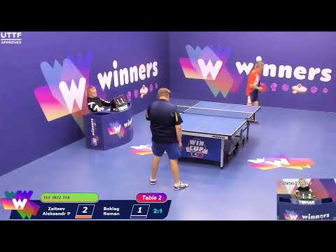 WINners CUP table 2  27.09 Zaitsev Aleksandr P - Boklag Roman  13:00