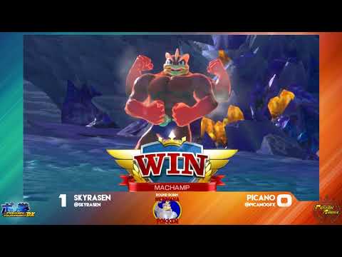 SkyRasen (Machamp) vs Picano (Charizard/Darkrai) - Pokken at LWG - 2/13/18