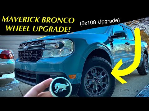 FORED MAVERICK UPDATE! Adding New Bronco Wheels!