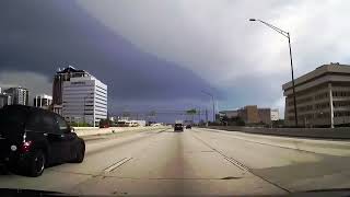 Interstate 4 through Orlando, Florida. Handmade gps-track.