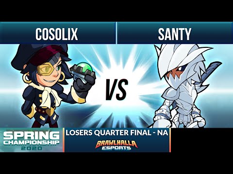 Cosolix vs Santy - Losers Quarter Final - Spring Championship 2020 - NA 1v1