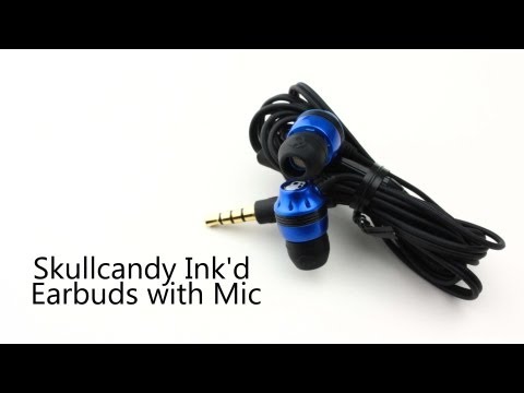 Wired with microphone skullcandy inkd headphones