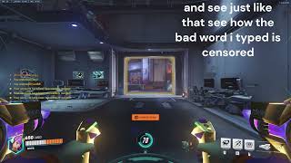 how i keep game chat text in friendly mode on overwatch 2