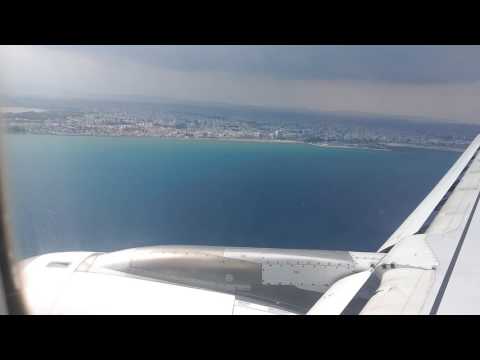 Landing at Larnaca Airport , Cyprus (15/04/2017)