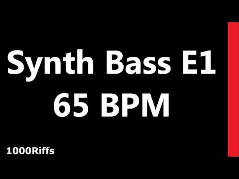 Synth Bass Metronome E1 : 000 BPM : Beats Per Minute