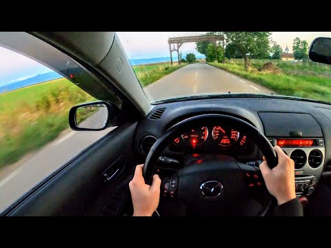 2004 Mazda 6 Wagon Facelift | 1.8 MZR 120 HP 165 Nm | manual | #POV Virtual Test Drive #Ep.38